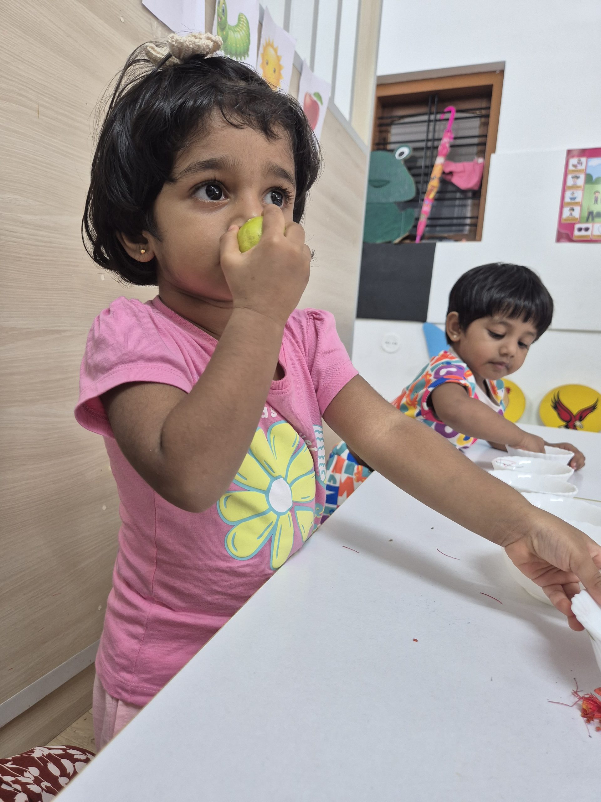Outdoor play at our Kaloor preschool